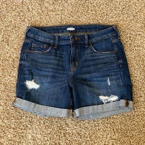 Old Navy Slim Midi Jean Shorts
